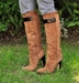 Soft Leather Boots - 